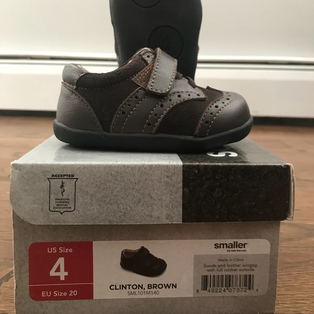 See Kai Run Toddler size 4 Brown boys’ dress shoe